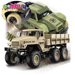 KB049613-4 KB049636 - 27mhz off road car green 6 wheels simulation model rc toys truck